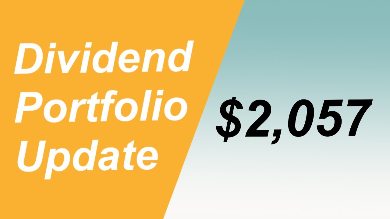 Canadian Dividend Portfolio Update - $2,057