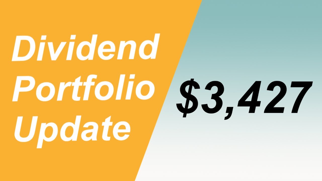 Canadian Dividend Investing Update: $3,427
