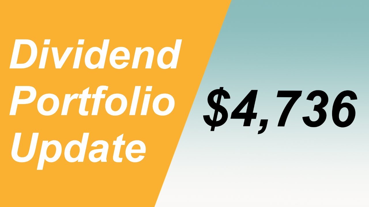Canadian Dividend Investing Update: $4,736